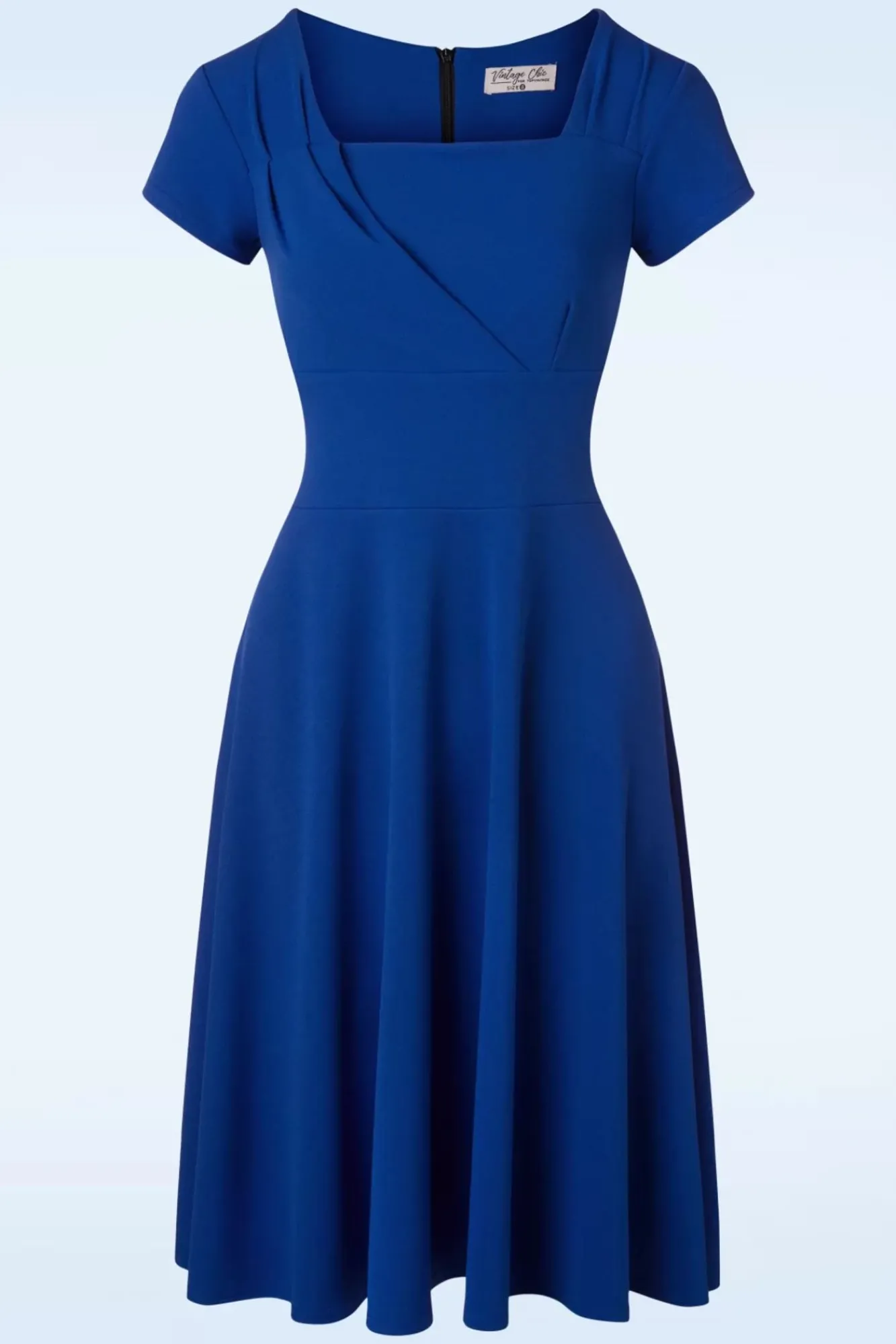 Fashion Vintage Chic for Topvintage Riyana Swing Kleid In Konigsblau
