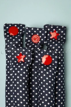 Best Lieblingsstucke By JuttaVerena Rock The Dots Set Mit 12 Lockenwicklern In Marineblau