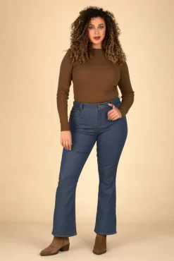 Best Rock-a-Booty Rosa Jeans In Jeansblau