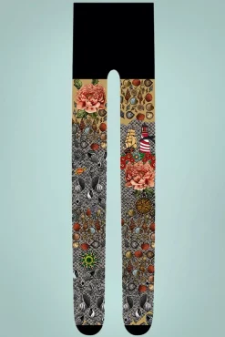 New Marie Antoilette Rose Des Vents Strumpfhose