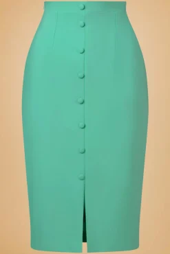 Hot Glamour Bunny Business Babe Rose Lee Etuirock In Minze