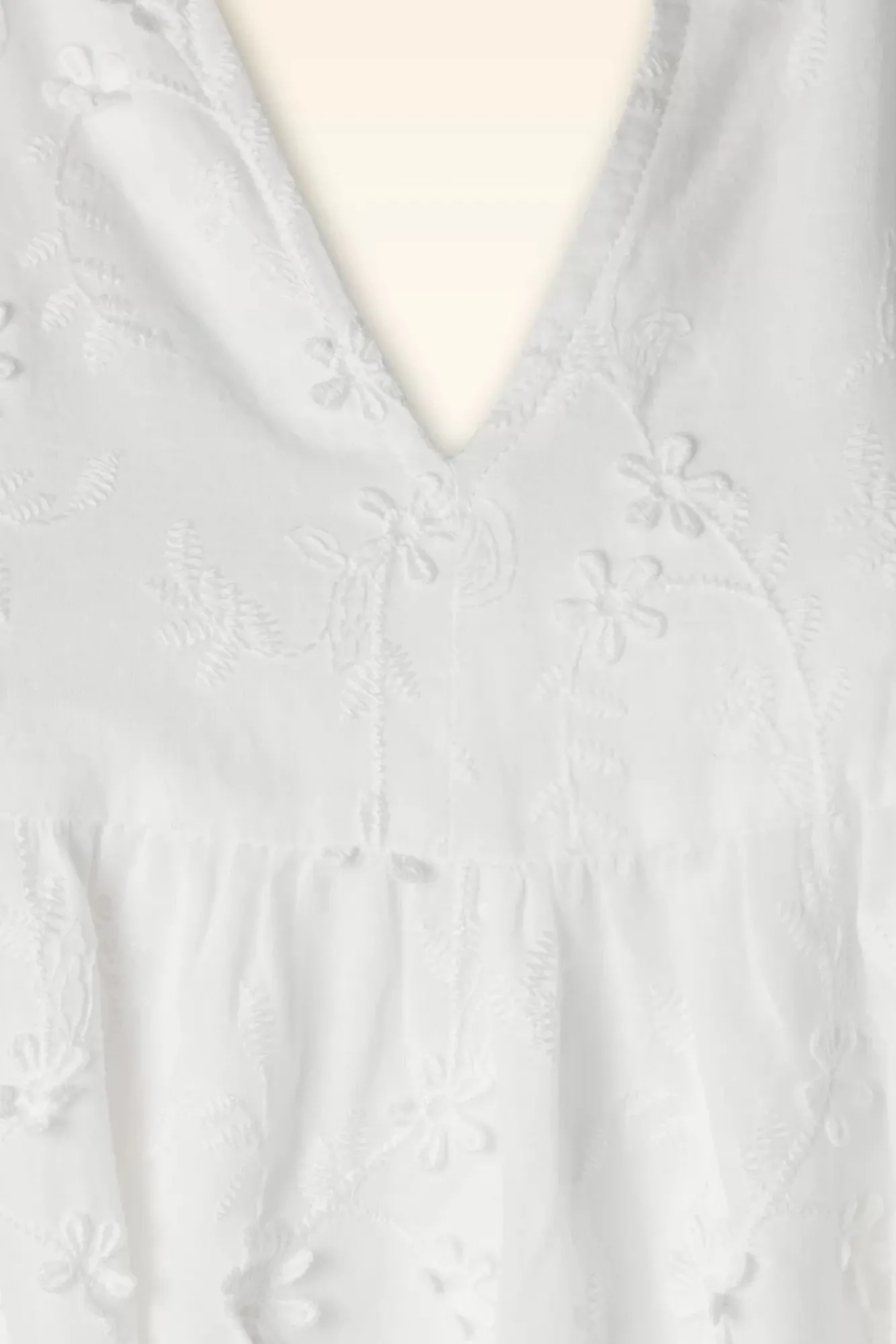 Best Smashed Lemon Ruth Besticktes Kleid In Weis