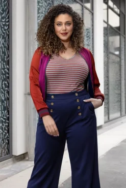 Clearance King Louie Sally Broadway Hose In Tintenblau