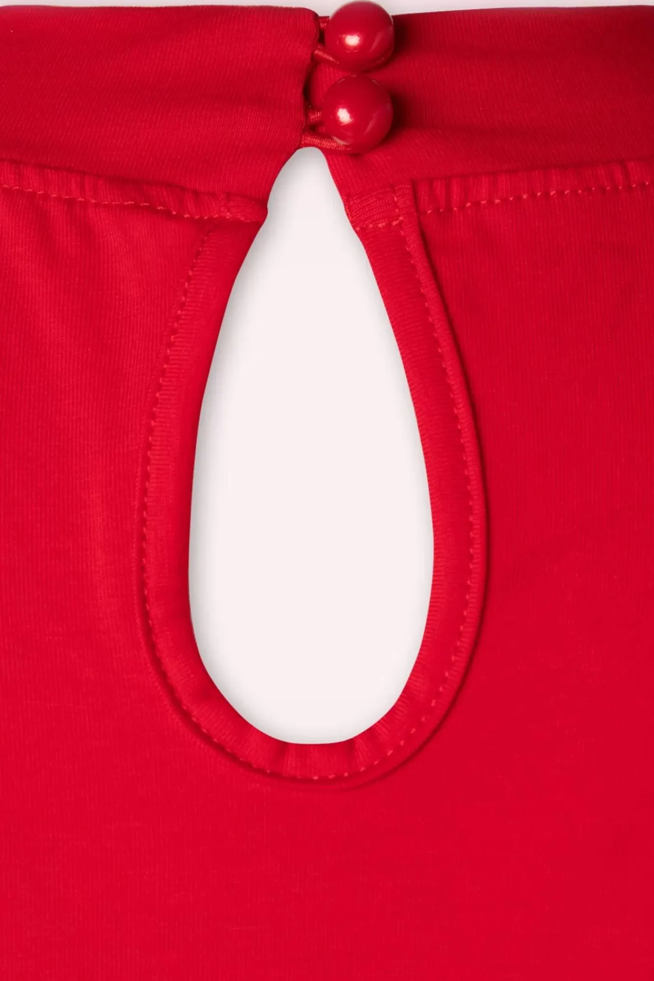 Outlet Banned Retro Sandy Liebt Danny Top In Rot