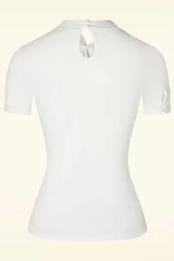 Best Banned Retro Sandy Loves Danny Top In Off White