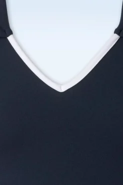 Shop Vintage Chic for Topvintage Sandy Swing Kleid In Navy