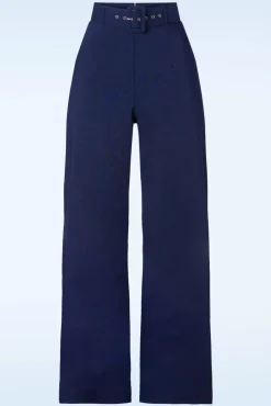 Sale Vintage Chic for Topvintage Sasha-Hose In Marineblau