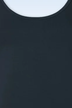 Cheap Banned Retro Scoop Badeoberteil In Marineblau