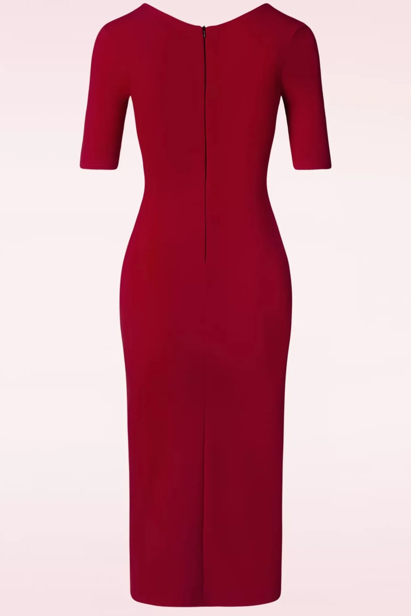 Flash Sale Vintage Chic for Topvintage Selene Etuikleid In Dunkelrot