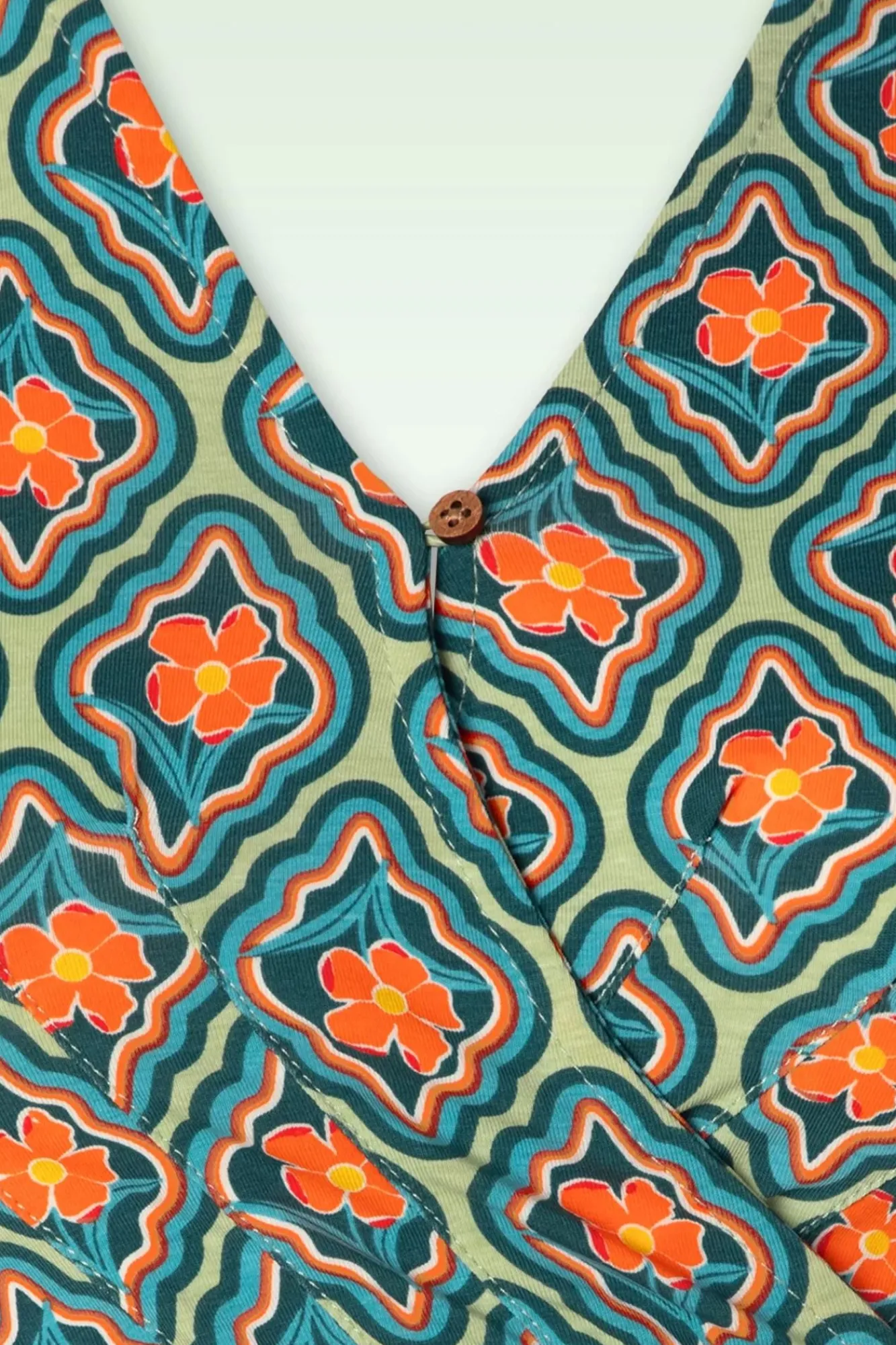 Outlet Blutsgeschwister Shalala Tralala Kleid In Flower Mirror Of Joy