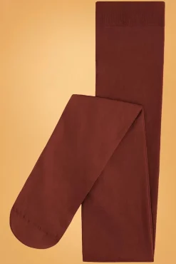 Clearance King Louie Solide Strumpfhose In Pekannussbraun