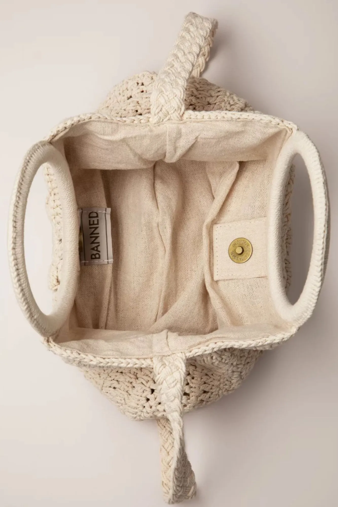 Hot Banned Retro Summer Breeze Handtasche In Creme