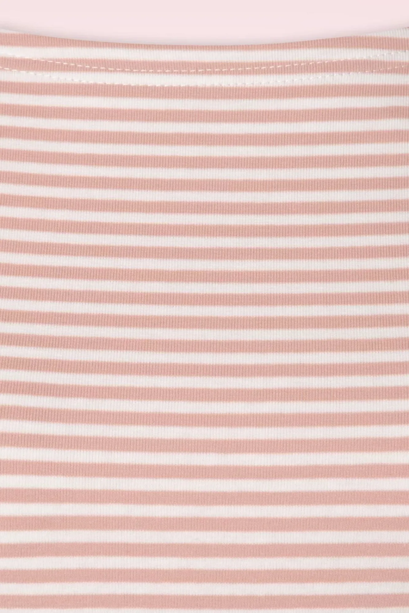 Fashion Banned Retro Sweet Candy Jersey-Oberteil In Blush
