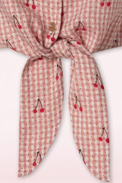 Cheap Banned Retro Sweet Pea Bluse In Pink