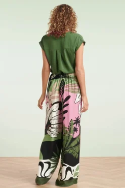 Outlet Smashed Lemon Terri Hose Mit Weitem Bein In Multi