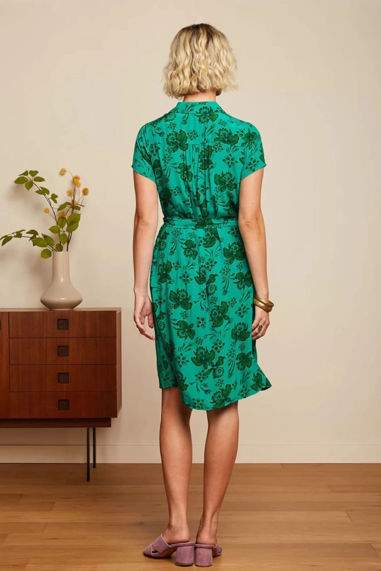 Cheap King Louie Tex Kleid Coralie In Aqua Grun