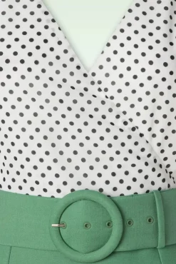 Cheap Glamour Bunny The Roslyn Etuikleid In Vibrant Salbeigrun