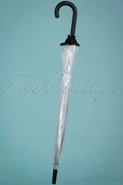 Cheap So Rainy Transparenter Kuppel Schirm In Schwarz