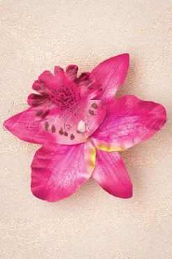 Flash Sale Topvintage Boutique Collection Tropical Vibes Haarspange In Pink