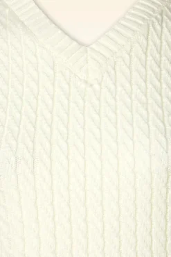 Outlet Collectif Clothing Willa Gestrickter Pullunder In Creme