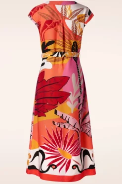 Outlet Smashed Lemon Winona Maxi Kleid In Orange